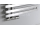 Sapho VOLGA vykurovacie teleso 500x1238 mm, nerez mat