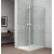 Polysan ESCA WHITE MATT sprch zástena s inštal k stene 700mm a príd panelom 585mm sk Číre