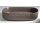 Isvea INFINITY OVAL keramické umývadlo na dosku, 55x36cm, taupe