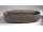 Isvea INFINITY OVAL keramické umývadlo na dosku, 60x40cm, otvor pre batériu, taupe