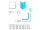 Gelco LUXOR BLACK štvorcová sprchová zástena 800x800mm,Posuvné dv,rohový vstup,sklo Číre