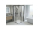 Gelco LUXOR BLACK štvorcová sprchová zástena 900x900mm,Posuvné dv,rohový vstup,sklo Číre