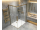 Gelco LUXOR GOLD MATT obdĺžnik sprchová zástena 900x800mm L/P varianta,roh vstup skl Číre