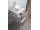 Aqualine ZANYA umývadlová skrinka 60x50x46cm, biela mat/dub emporio