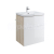 Cersanit SMART 60 skrinka pod umývadlo COMO 60, 57x67x43cm,light ash/biely lak