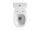 Cersanit K667-003 ARTECO WC Kombi zadný odpad,3/6l, bočný prívod vody, Biela