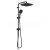 Grohe Vitalio Comfort sprchový set Bez batérie priemer 25x25 cm 2 prúdy Čierna matná