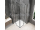 Polysan GLOBE GUN METAL štvorcová sprch zástena 900x900mm,krídl.dv,rohový vstup,číre sklo