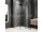 Polysan GLOBE GUN METAL štvorcová sprchová zástena 800x800mm,krídl.dv,číre sklo,pravé
