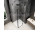 Polysan GLOBE GUN METAL štvorcová sprchová zástena 900x900mm,krídl.dv,číre sklo,pravé