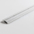 Adapting profile in aluminium for vinyl and laminate flooring Silver floor coverings 7-15