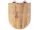 Aqualine AQUALINE WC sedátko , D-tvar, SoftClose, dub