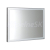 Sapho LUMINAR zrkadlo s LED osvetlením v ráme 70x50cm, chróm
