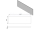 Sapho CIRASA doska DTDL 141,1x1,8x46,5cm, dub cuneo