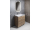 Sapho CIRASA umývadlová skrinka 59,2x75x46cm, 3x zásuvka, dub cuneo