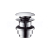 Hansgrohe 50100000 odtokový ventil push-open s prepadom DN32, chróm