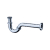 Hansgrohe 55237000 Bidetový trubkový sifón D N 32, chróm