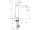 Hansgrohe 31608000 Focus páková umývadlová batéria 190, DN15, chróm