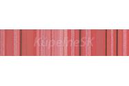 APE LISTELO DANCE ROJO 5x25 lesklý obklad 8mm listela