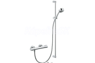 Kludi ZENTA 2S sprchová termostatická batéria +Tyč s posuvným držiakom 90cm, chróm