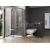 Ravak PIVOT PSKK3-90 štvrťkruh sprch.kút 90x90cm,R50 krídlové dv,Satin,Transparent +vešiak