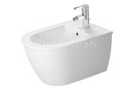 Duravit Darling New Bidet wall mounted 54cm Darling Newwhite, with of, with tp, 1 th