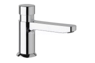 Silfra QUIK5 samouzatvárací stojánkový ventil na umývadlo, chróm
