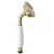 Sapho EPOCA Ručná sprcha, 210mm, mosadz/bronz-biela