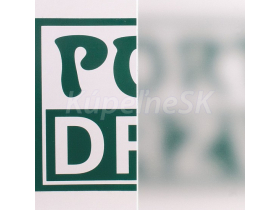 Tvrdené sklo matné