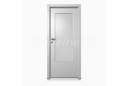 PORTA Doors dvere Porta DECOR, 3/4 sklo, fólia Portadecor ŠEDÁ