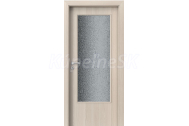 PORTA Doors dvere Porta DECOR, 3/4 sklo, fólia Portadecor ORECH BIELENÝ