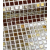 Sapho  METAL OPALO Glass mosaic 31,2x49,5 (2,5x2,5) , mozaika