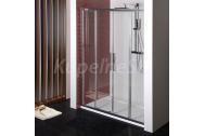 Polysan LUCIS LINE sprchové dvere do niky 160x200 cm Číre/Chróm 2x Posuvné dv.
