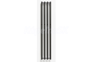 PMH Rosendal kúpeľňový designový radiátor 1500/266 (v/š), 350 W, Metalická antracit